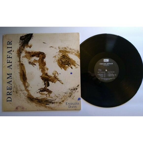 Dream Affair Endless Days Vinyl LP Record Album Insert Post-Punk Goth Rock Ltd - Picture 3 of 5